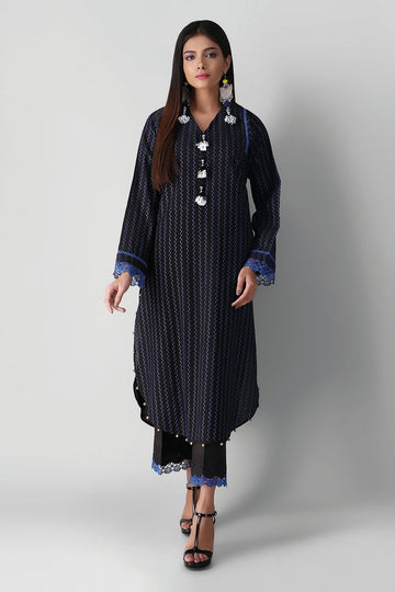 Ich21302 Black Khaadi Autumn Collection 2021
